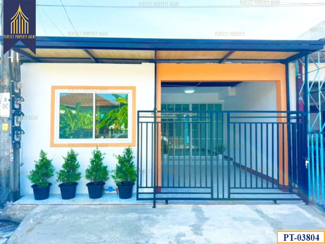 SaleHouse Townhome for sale, Baan Pruksa 3, Bang Bua Thong, 60 sq m, 18 sq m, ready to move in.