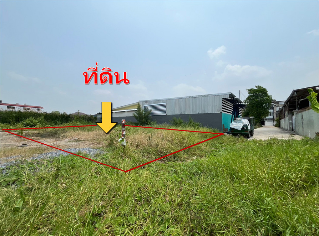 SaleLand Land for sale, 100 sq m, Phutthamonthon Sai 3, Intersection 22, entering Soi 250 m, suitable for a house, warehouse.