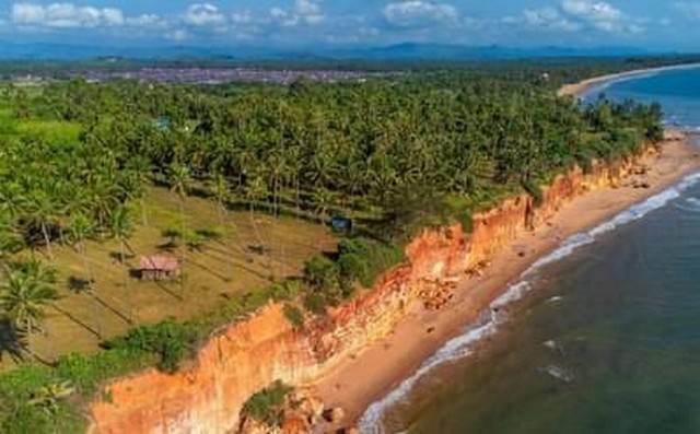 เข้าพรรษาหาทรัพย์ดีประดับบารมีที่ใกล้ทะเลหาดฝั่งแดง ไร่ล่ะ3.5 ล้า