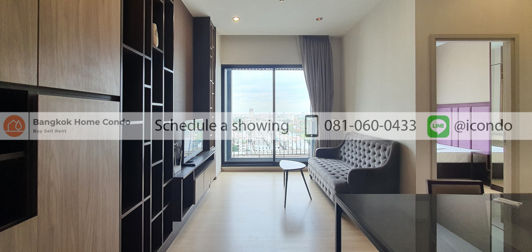 เช่าคอนโดมิเนียม D16211 ให้เช่า The Capital Condo เอกมัย-ทองหล่อ  พื้นที่ 60ตรม.