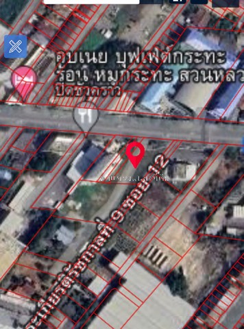 SaleLand ขายที่ดิน 692 ตารางวา  ติดเฉลิมพระเกียรติ ร.9 ซอย 12