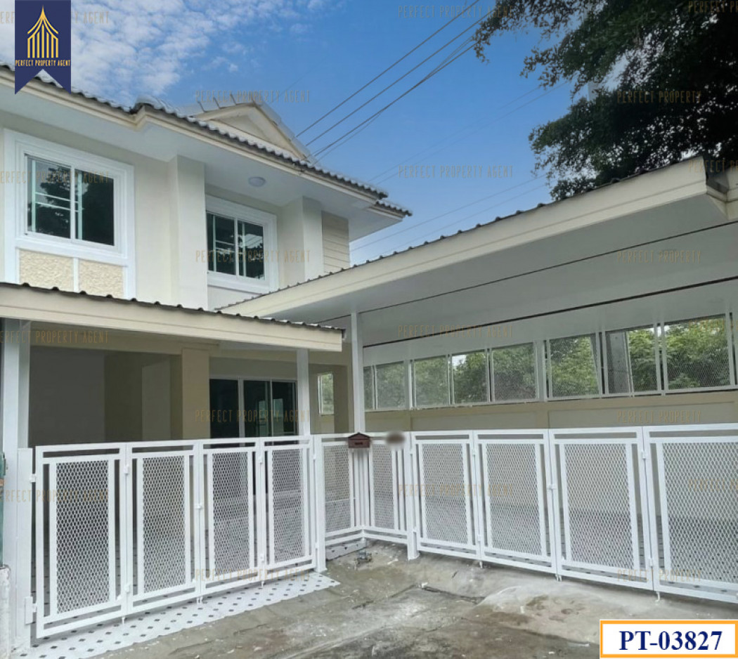 SaleHouse Beautiful house for sale, Pruksa 30-1, newly decorated, Bang Rak Phatthana, Phimonrat, Bang Bua Thong, Nonthaburi.