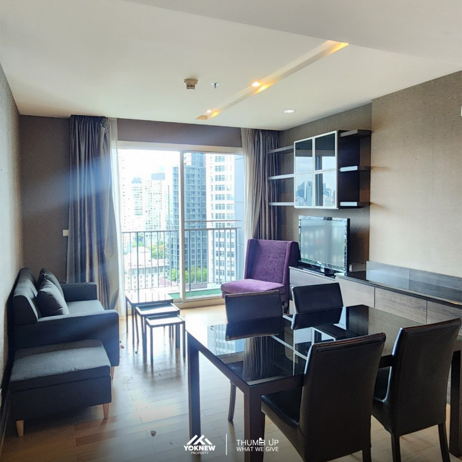 ให้เช่า Condo SIRI AT SUKHUMVIT ห้องตกแต่งครบ เฟอร์ครบ วิวสวย