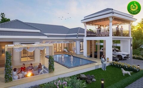 SaleHouse the Srinangdin Pool Villa Project in Khao Klom - Krabi 