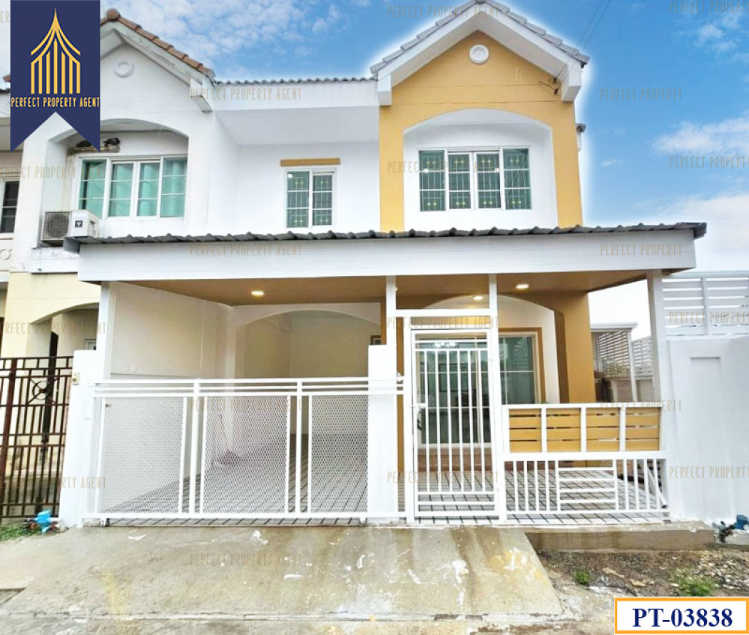 SaleHouse Townhouse for sale, Bua Thong Thani Park Ville 8, Chan Thong Iam, Wat Phai Lueang, decorated and ready to move in.