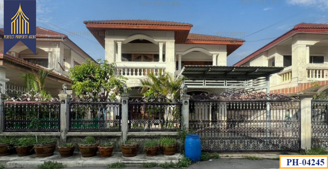 SaleHouse Single house for sale, Rung Rueang 6, Bang Bua Thong, Nonthaburi, convenient travel.