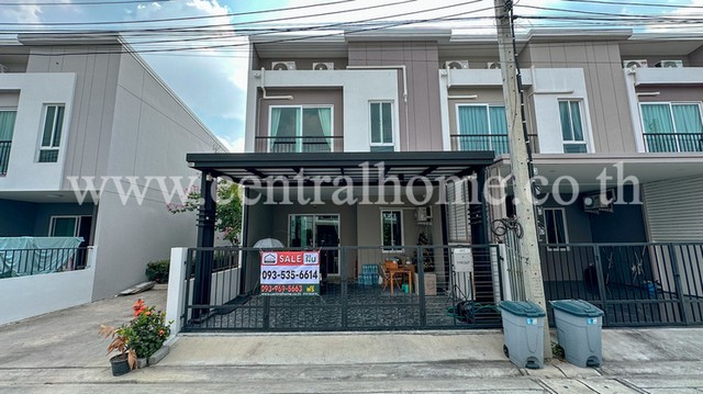 SaleHouse P2 ทาวน์โฮม ซิตี้เซนส์ ดอนเมือง-สรงประภา หลังริม