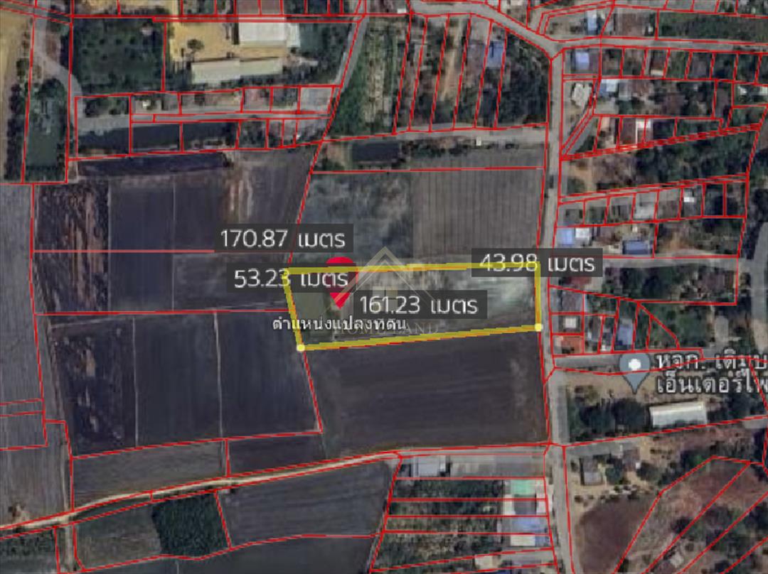 ที่ดินเปล่า 2,082.10 ตร.ว.วิวภูเขา เดิมบางนางบวช สุพรรณบุรี ราคาถ