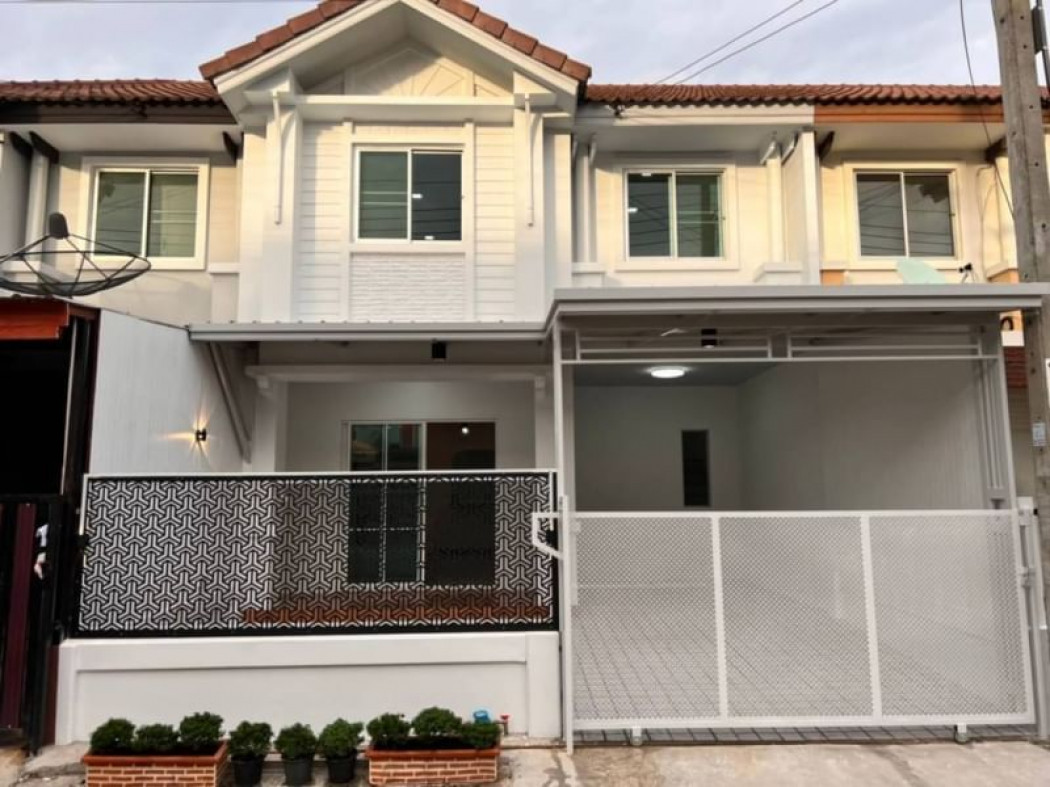 SaleHouse Single house for sale, Pruksa Ville Village 4, 160 sq m, 18.8 sq m, Phetkasem 69, Liap Klong Phasi Charoen Road, Fang Nuea, Nong Khaem, Bangkok