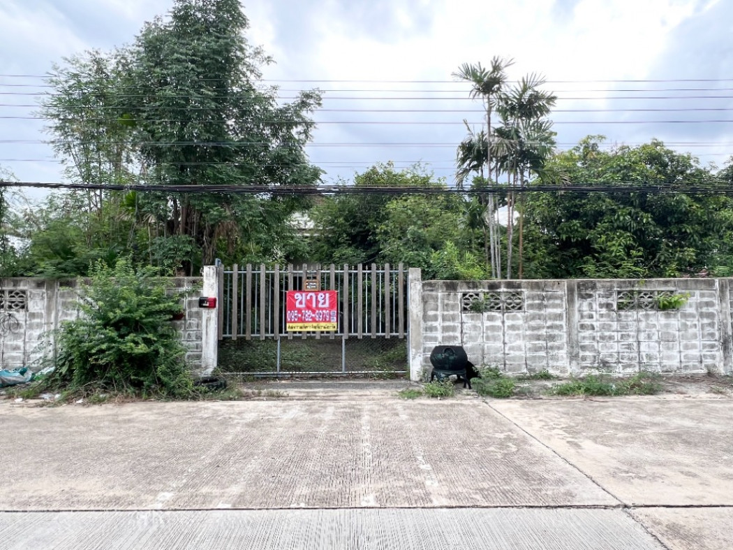 SaleLand Land for sale, 162 sq m., for sale with 4 bedroom house, parking for many cars, Ramkhamhaeng 182, near the Orange Line BTS.