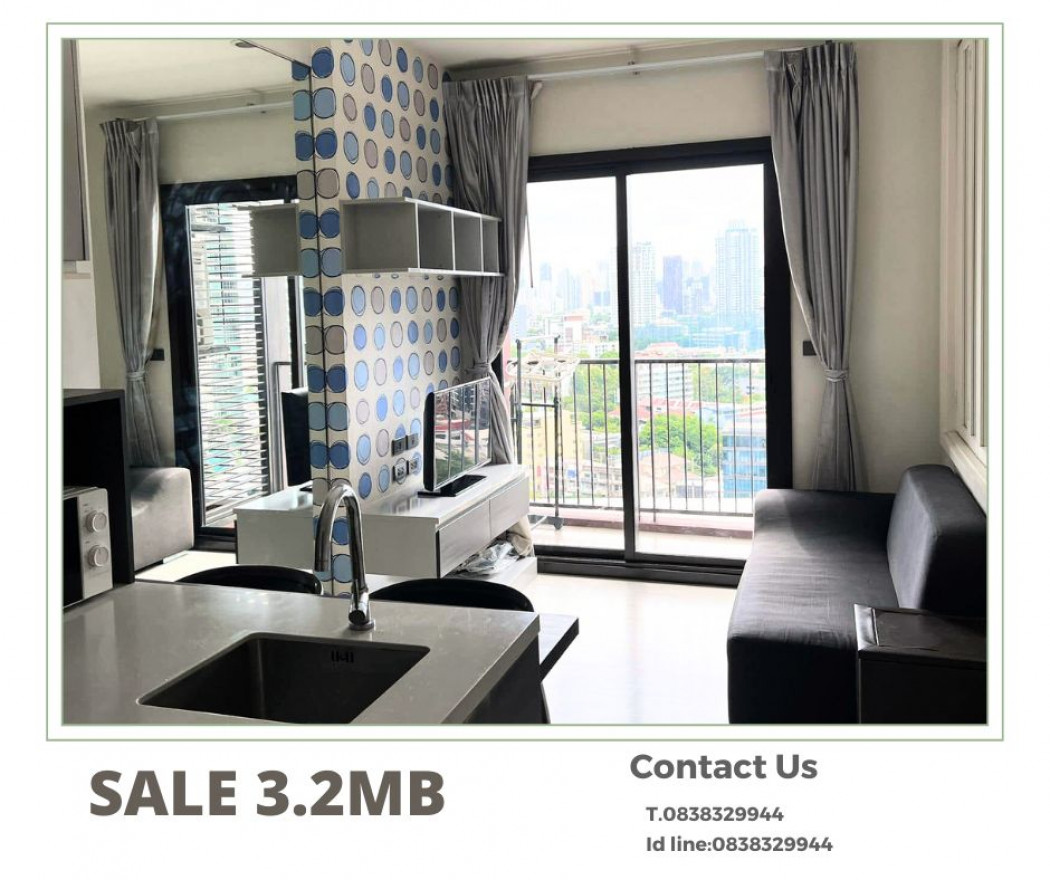 ขายคอนโดมิเนียม ขาย คอนโด 1 bed 30 sqm WYNE by Sansiri 30 ตรม พร้อมอยู่ ชั้นสูง