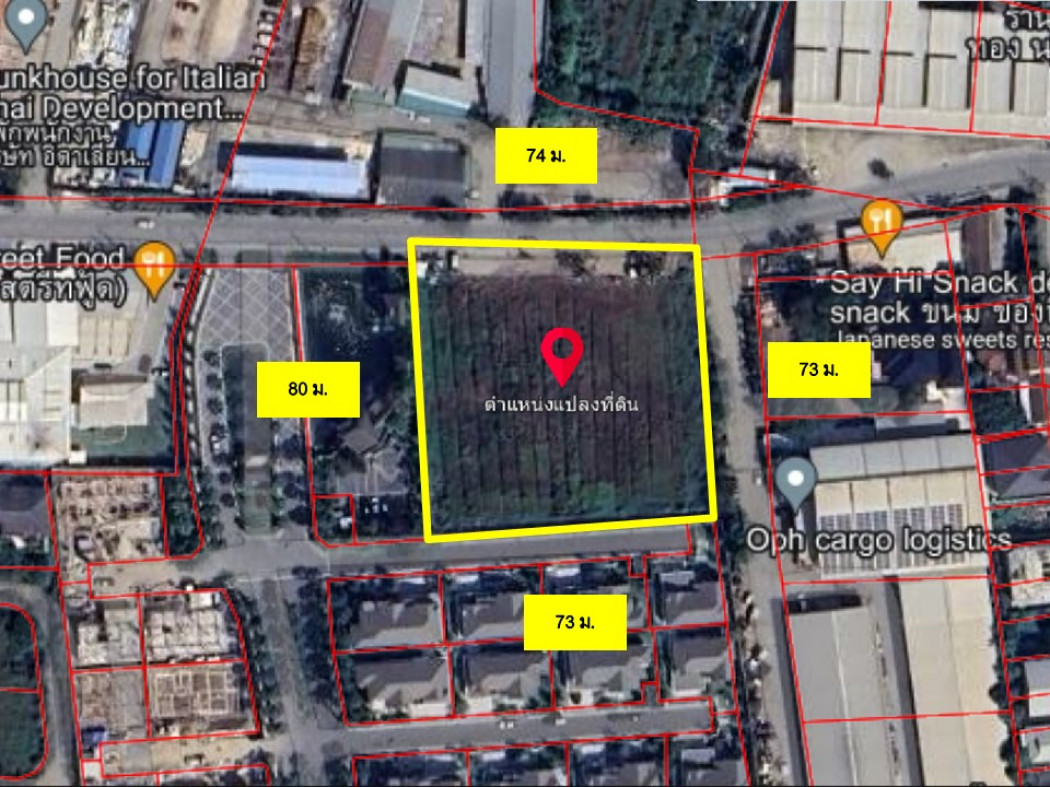 RentLand Land for rent, already filled, Soi Asawapichet. Near Phutthamonthon Sai 1, area 3 rai 1 ngan 1.8 sq m.