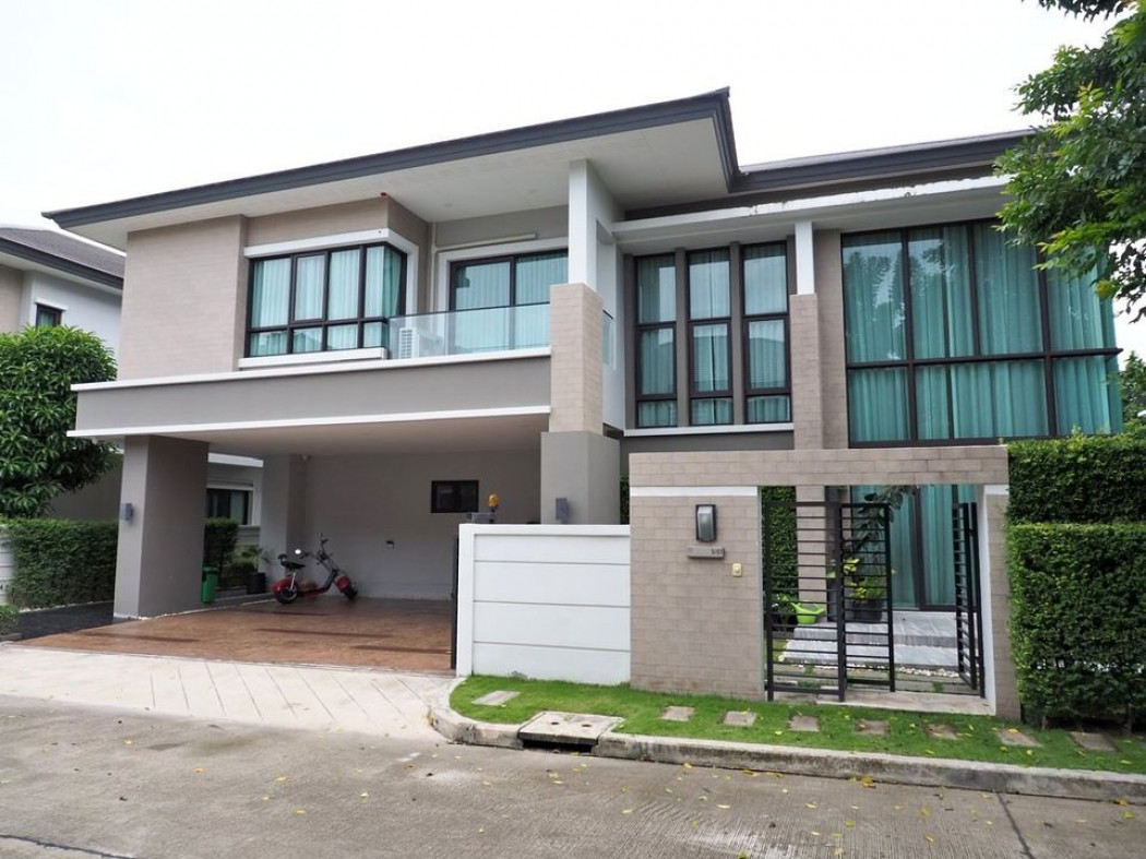 SaleHouse Single house for sale, built-in furniture, The City Pinklao-Borom project.