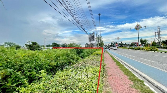 ขายที่ดิน ขายที่ดินถนนคลองชลประทาน แยกราชพฤกษ์เชียงใหม่