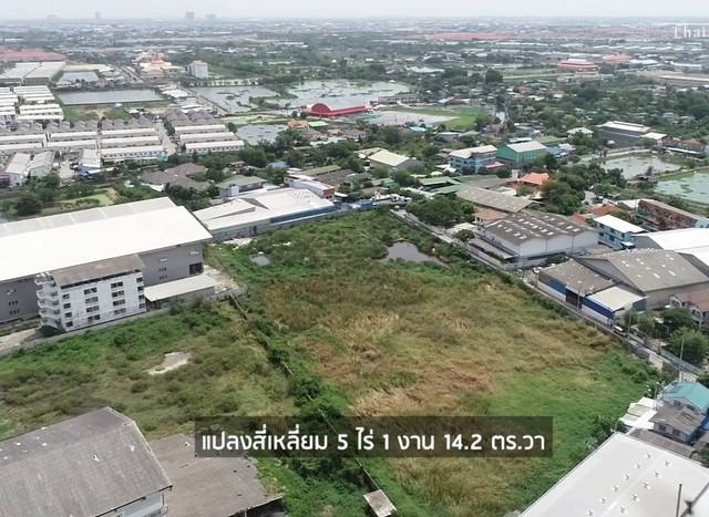 SaleLand ที่ดินเปล่า ซ.ทองนพคุณ 2 : 5 ไร่ 1 งาน 14.2 ตร.วา