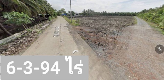 ขายที่ดิน  ขายที่ดินบ้านแพ้ว  6-3-94 ไร่ ซ.เทศบาล4      อ.บ้านแพ้ว จ.สมุทรส