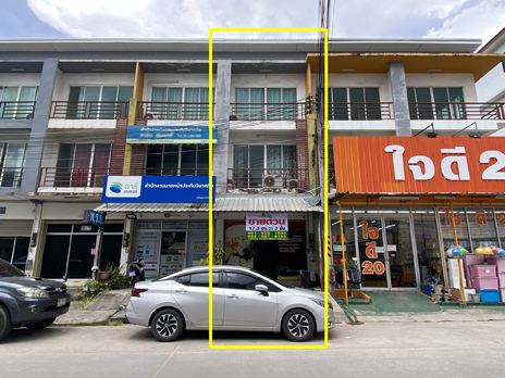 SaleOffice Commercial building for sale, Charoensinthanee Bowin, Sri Ra Cha, Chon Buri