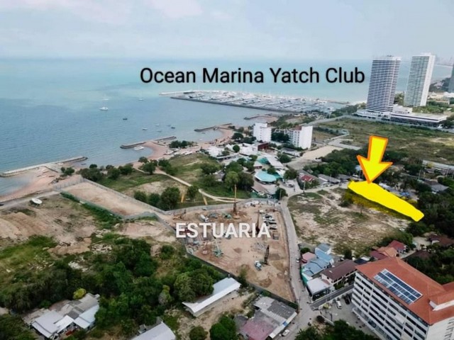 SaleLand ขายที่ดิน ทำเลทอง ริมหาดจอมเทียน พัทยา (ผังสีส้ม) สร้างตึกสูงได้