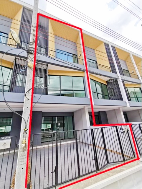 RentHouse ให้เช่าทาวน์โฮม 3ชั้น วงแหวน-พระราม9 APLบ้านทับช้าง 1.7กม.