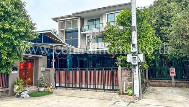 SaleHouse P1 บ้านเดี่ยว 3 ชั้น ภัสสร สรงประภา ดอนเมือง หลังริม พร้อมอยู่