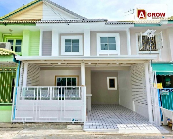 ม. พฤกษา30/1 ซอย14/4 บ้านพร้อมเข้าอยู่ รีโนเวททำสีใหม่ภายในภายนอก