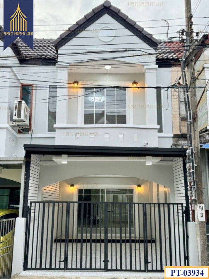 SaleHouse For sale: Suan Non 2 house, Bang Kruang, Mueang Nonthaburi, newly decorated, ready to move in