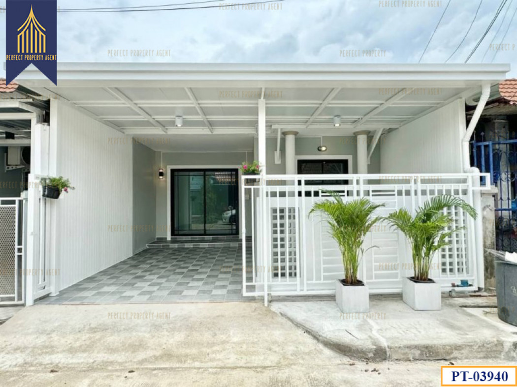 SaleHouse Single-storey townhouse, Buathong Village 4, reasonable price, convenient transportation, 100 sq m, 18 sq wa