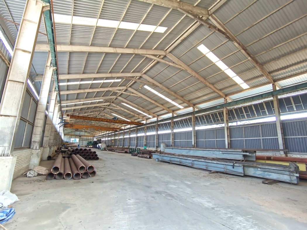 SaleWarehouse Factory for sale  FA085, EECpurple, Soi 9, Nikhom Phatthana, Rayong. 10200 sq m. 20 rai 2 ngan 13.5 sq m. overhead crane, Laem Chabang Port.