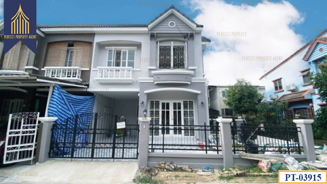 SaleHouse House for sale, currently being decorated, Busarin, Bang Kruat, Bang Bua Thong, Nonthaburi, newly decorated, ready to move in, 100 sq m, 33 sq wa