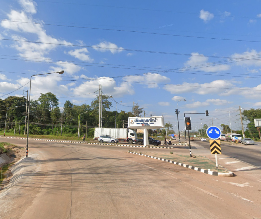 SaleLand Land for sale, 1 rai, Muang Wan, Nam Phong District, Khon Kaen Province, 2.8 km from Mittraphap Road.