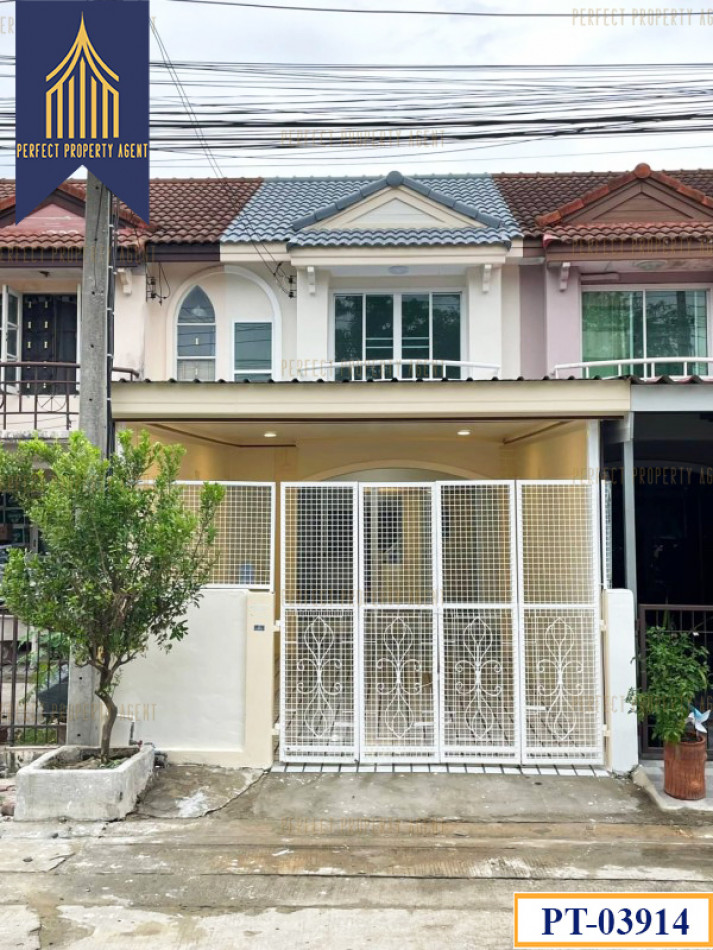 SaleHouse Townhouse for sale, Sirarom, Ban Kluai Sai Noi, newly decorated, free transfer, 80 sq m, 18 sq wa