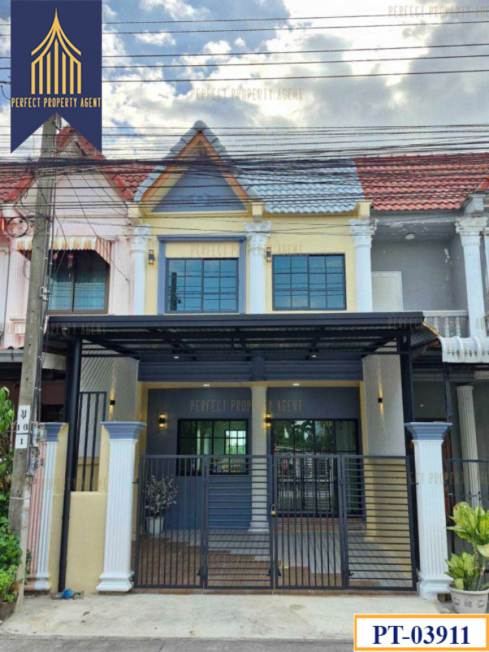 SaleHouse For sale: Baan Priap Thong, newly decorated, ready to move in, on Liap Wari Road, 80 sq m, 17.5 sq wa.