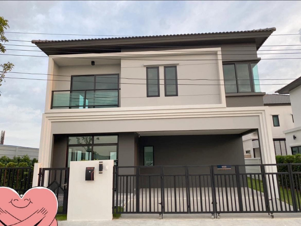 RentHouse For rent: Single house M483 Grand Britannia, Wongwaen Ramintra, 180 sq m, 52.2 sq wa