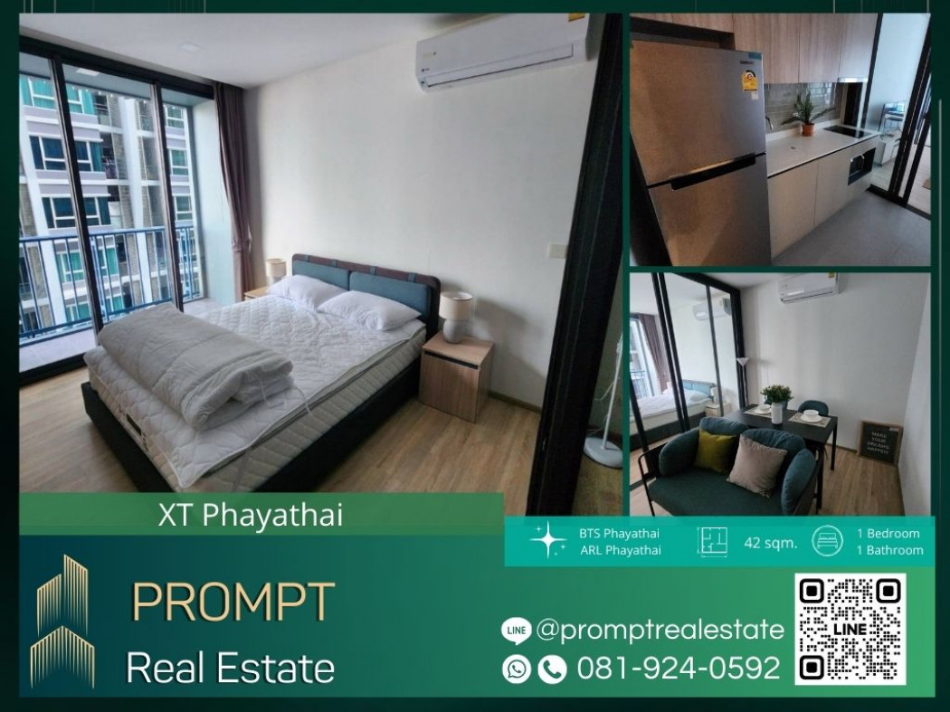 เช่าคอนโดมิเนียม WX01122 - XT Phayathai - 42 sqm  - BTS Phayathai - ARL Phayathai - ARL Ratchaprarop - Rajavithi Hospital