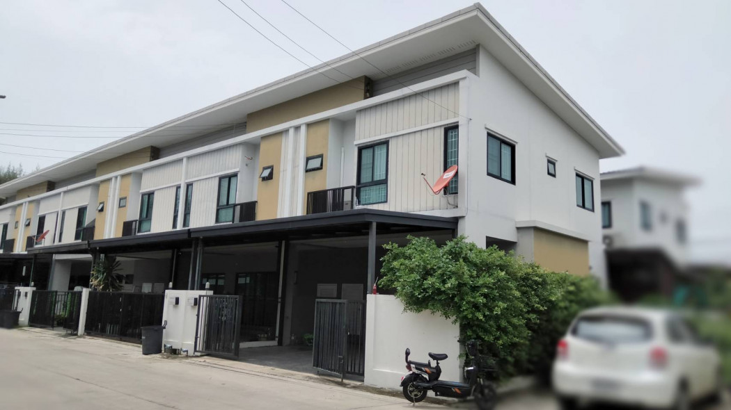 SaleHouse For sale: Townhome, The Modish, Ratchapruek - Kanchanaphisek, 122.2 sqm, 28.7 sqw, Pathum Thani, beautiful, ready to move in, corner house