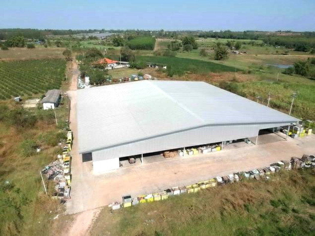 SaleWarehouse Factory for sale FA006 with factory license4, Tha Bunmee, Ko Chan, Chonburi. 3600 sq m, 146 rai 3 ngan 66 sq m., Road 331, only 3 Km.