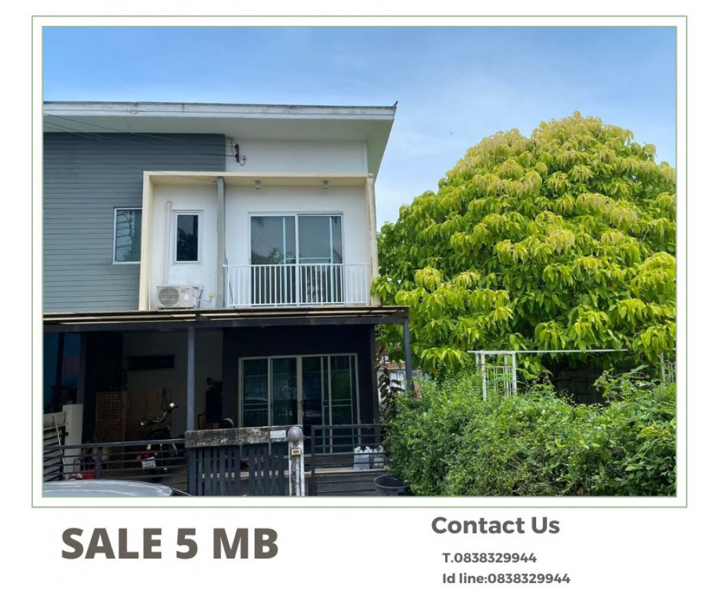 SaleHouse For sale: Townhome, The Connect Suk Sawat, 100 sq m, 40.5 sq wa, large area