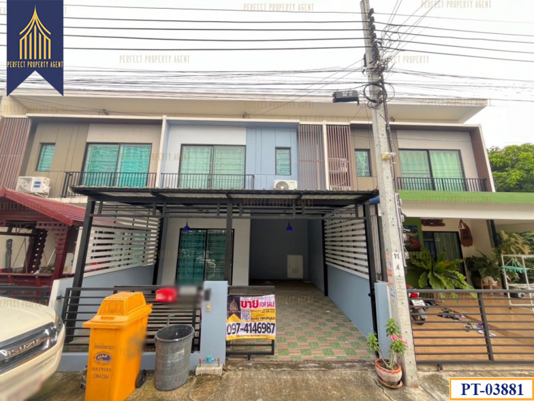 SaleHouse Townhouse for sale, The Connect Suvarnabhumi 3, King Kaew-Bang Phli, free transfer