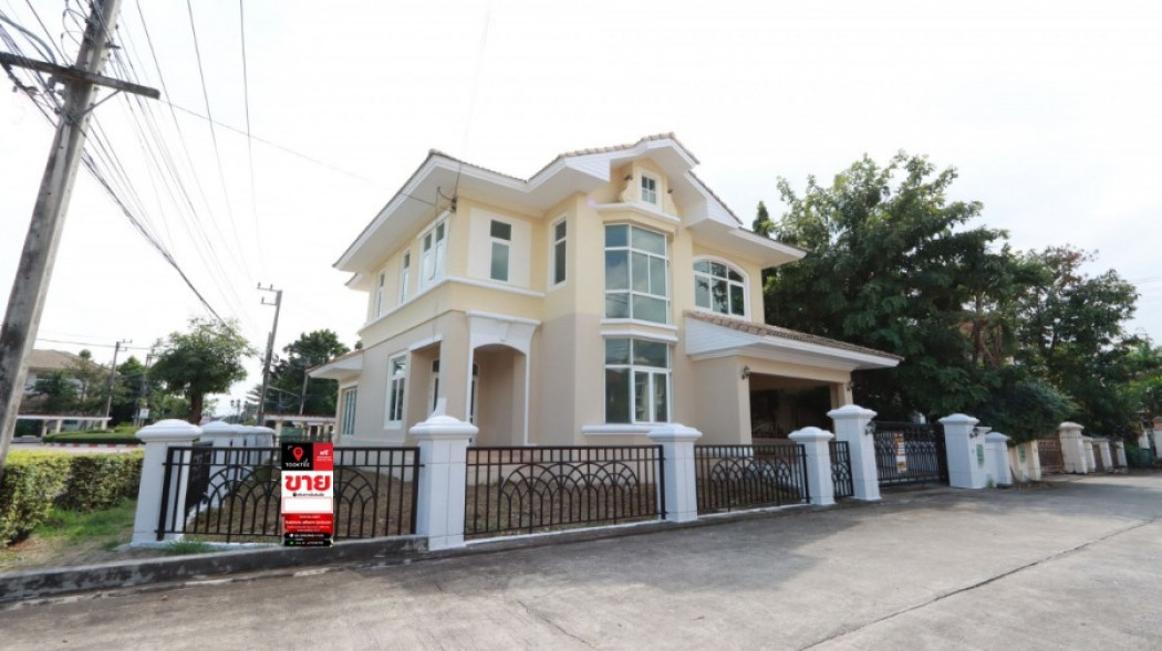 SaleHouse Single house for sale, Phatsar 4 Elegance, Rangsit, Khlong 3, 300 sq m., 93 sq wa, located on Rangsit-Nakhon Nayok Road.