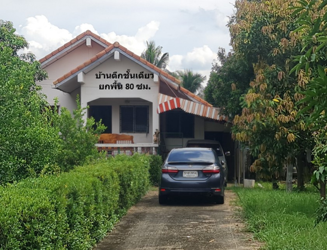 SaleHouse Single house for sale, residential community area, Ban Khok Klang, 140 sq m, 1 rai, 3 ngan, 18 sq wa, near Wat Tako, Luang Pho Ruay, free transfer