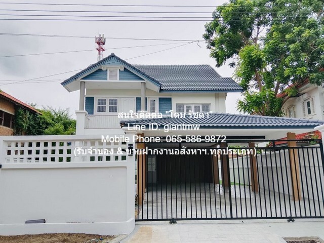 SaleHouse ขายบ้านเดี่ยว 2 ชั้น พร้อมอยู่ (รีโนเวทแล้ว) ฟลอราวิลล์ สุวินทวงศ