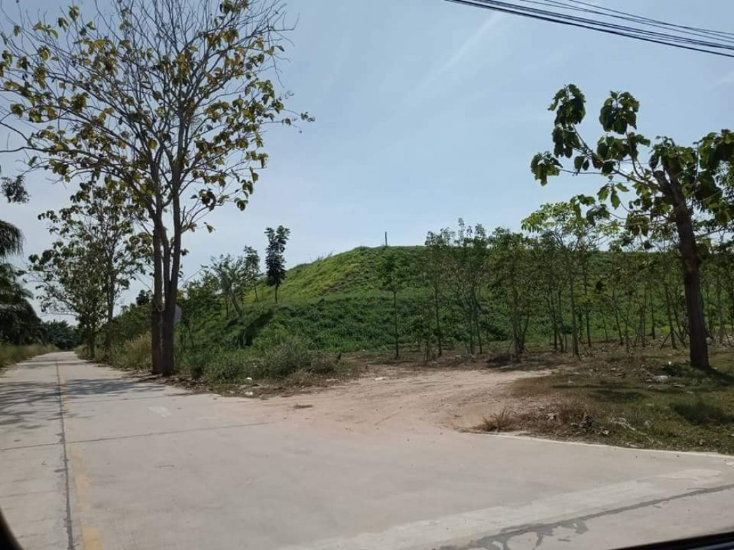 SaleLand Land for sale on Mae Khu River, area 45 rai, next to WHA4 industrial estate,