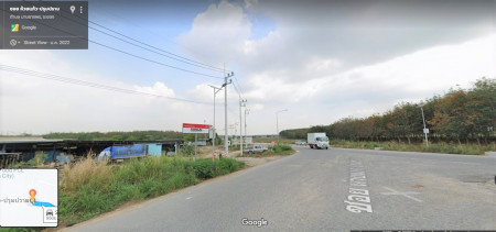 SaleLand Land for sale, WF048, Mapyangphon, Pluak Daeng, Rayong, EEC plan, purple, wide front, public roads on 2 sides, Soi 14, size 24 rai 14 sq wa