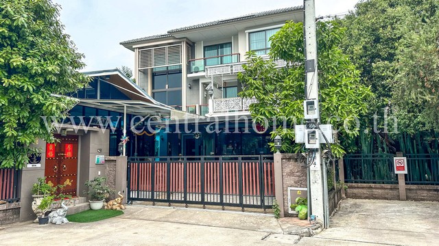 SaleHouse R1 บ้านเดี่ยว 3 ชั้น ภัสสร สรงประภา ดอนเมือง หลังริม พร้อมอยู่