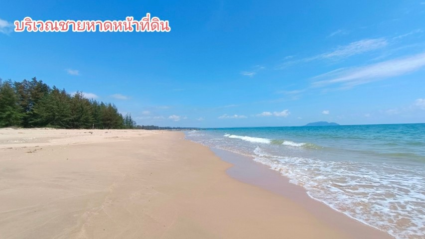 ขายที่ดิน ขายที่ดิน 2 ไร่เศษ ติดชายหาด ที่ดินติดทะเล บางสะพานน้อย วิวเกาะทะ