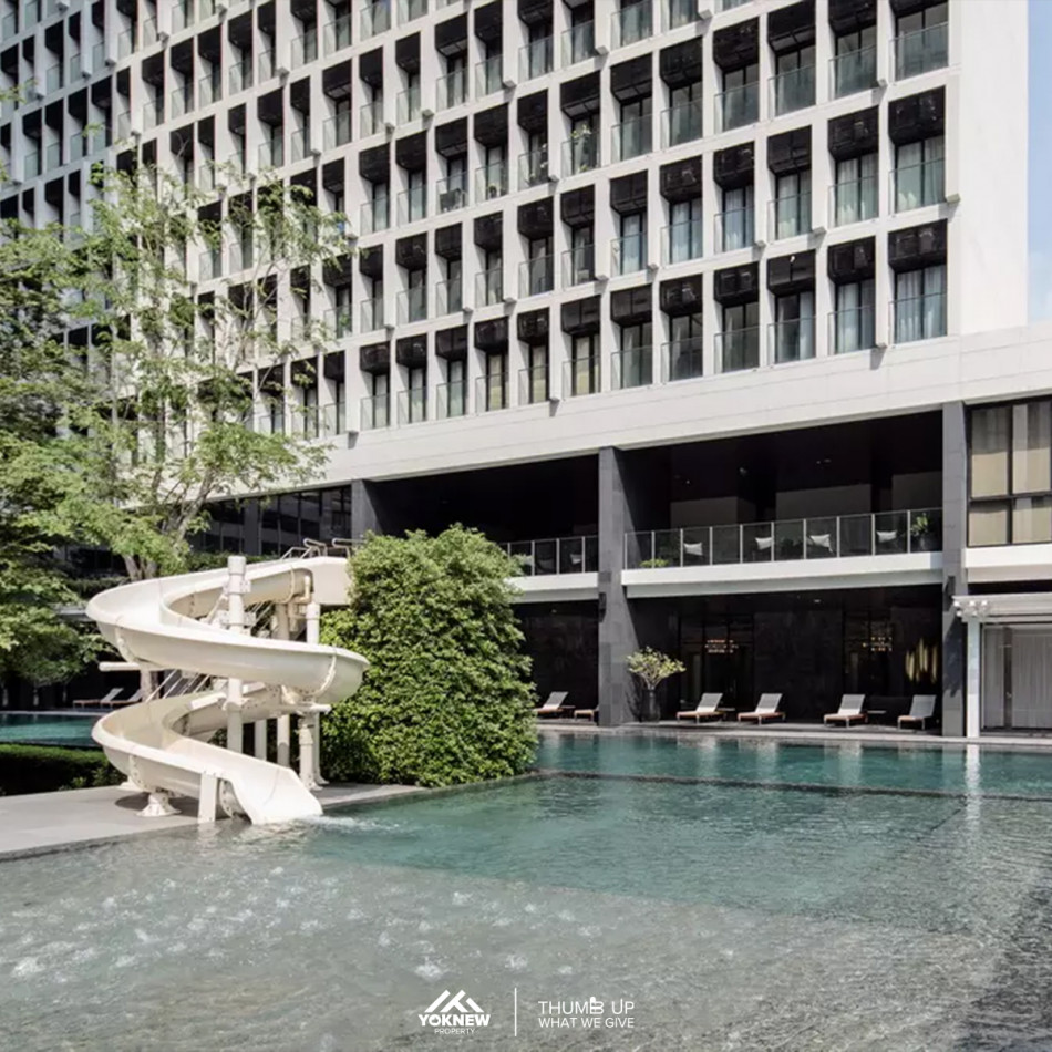 ขายNoble Ploenchit ห้องตกแต่งครบ ราคาดีสุด วิวหันเข้าไปในสวนของโครงการ