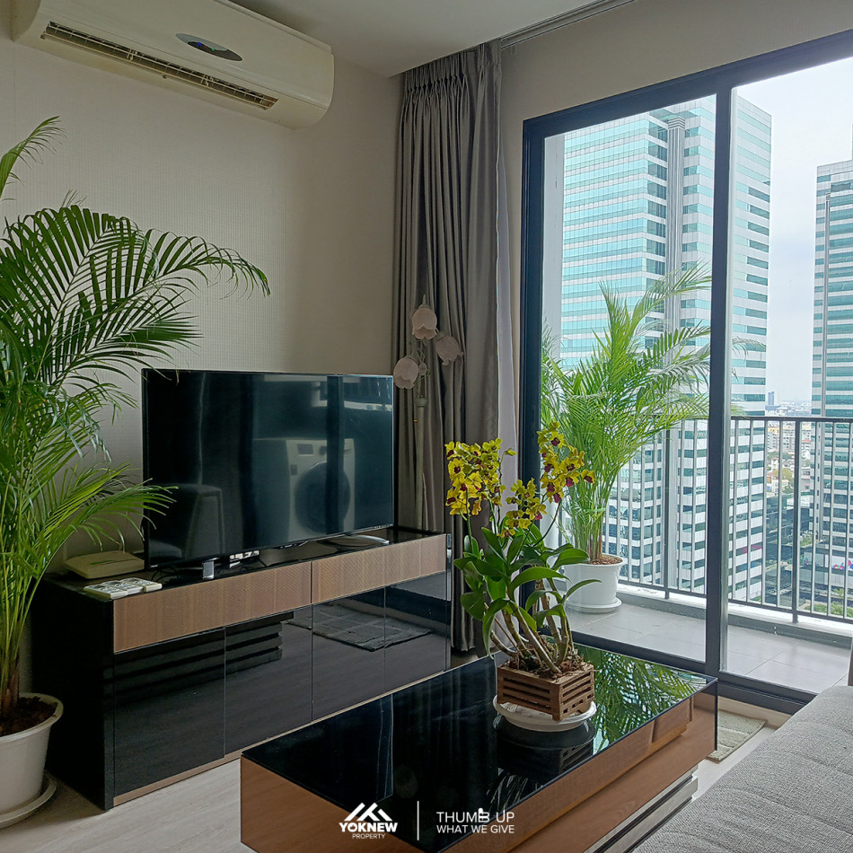 ขาย 2 ห้องนอน 2 ห้องน้ำQuinn Condo Ratchada 17 ขายพร้อมเฟอร์นิเจอร์จัดเต็ม