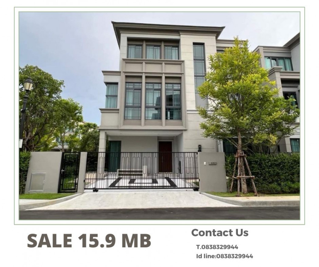 SaleHouse For sale: Single house, The Sonne Srinakarin-Bangna, 245 sq m, 50.4 sq wa