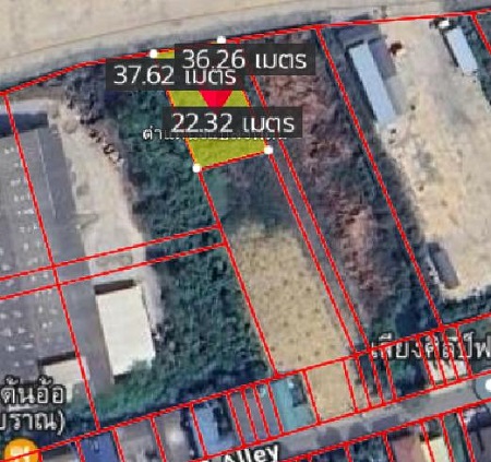 ขายที่ดิน  ขายที่ดิน200ตรว. พระราม2 ถนนบางกระดี่ เขตบางขุนเทียน กรุงเทพ