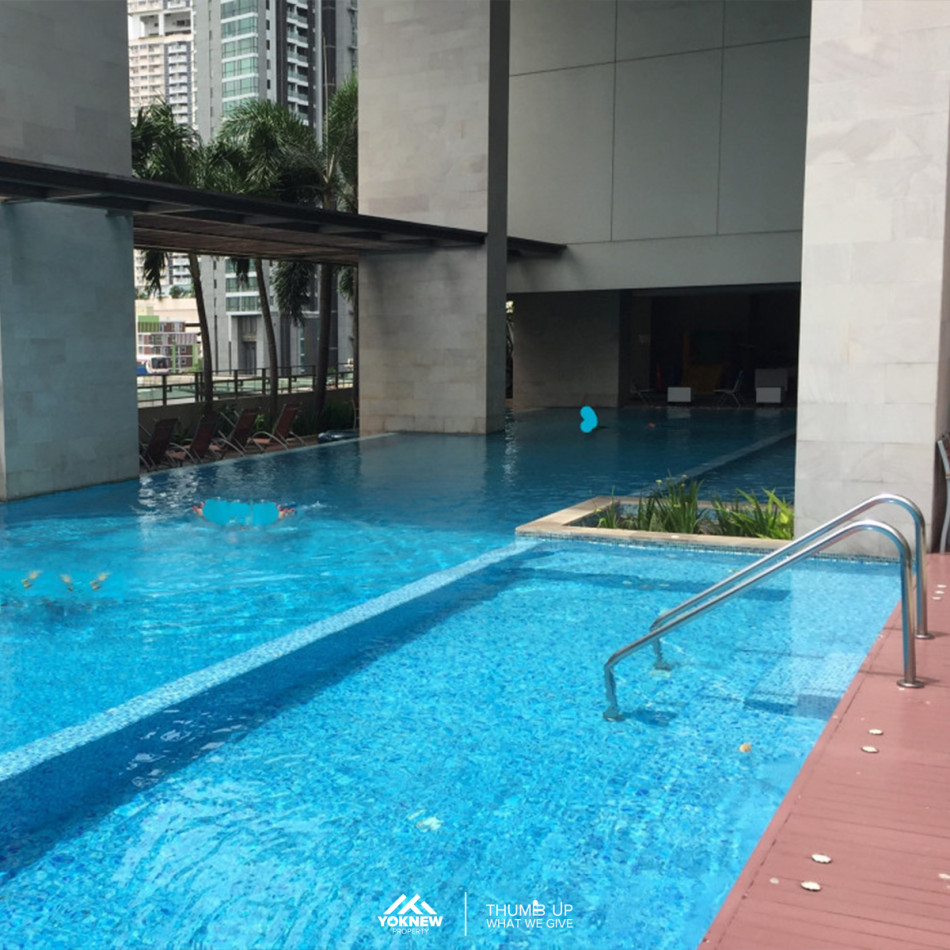 ปล่อยเช่าห้องขนาดใหญ่ 3 ห้องนอน 3 ห้องน้ำ คอนโด The madison Sukhumvit 41